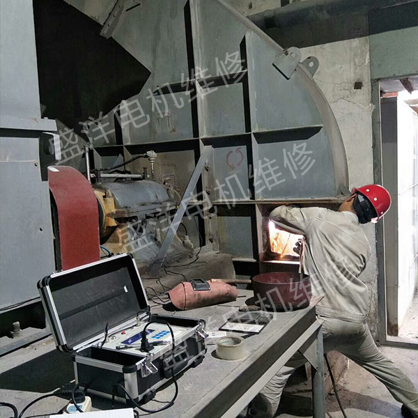 马鞍山风机维修现场