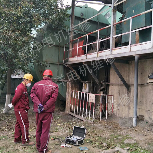 马鞍山风机维修现场